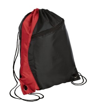 Personalized Drawstring Backpack Red 