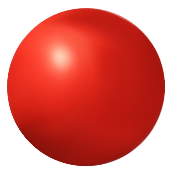 red stress ball